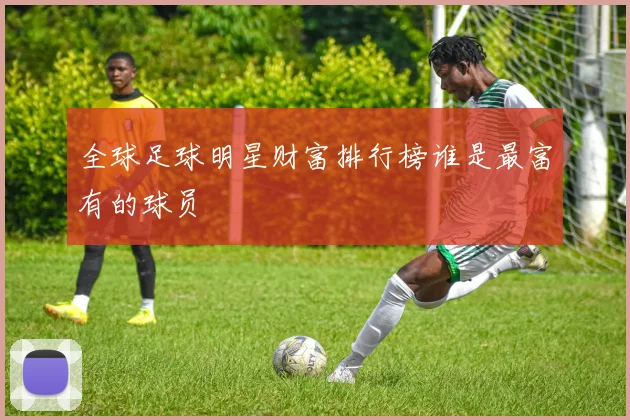 全球足球明星财富排行榜谁是最富有的球员