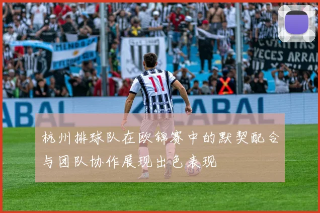 杭州排球队在欧锦赛中的默契配合与团队协作展现出色表现