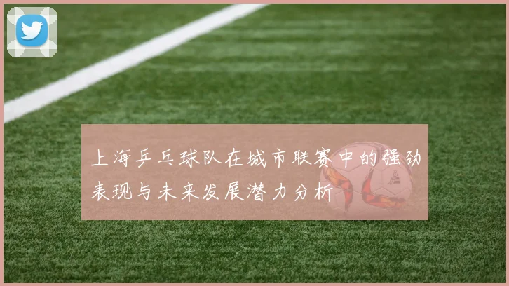 上海乒乓球队在城市联赛中的强劲表现与未来发展潜力分析